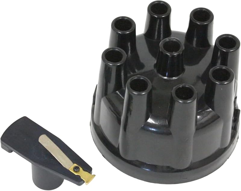 Kit de Tampa e Rotor do Distribuidor Pertronix D600703 para Distribuidor Flame-Thrower, 8 Cilindros – 1 unidade