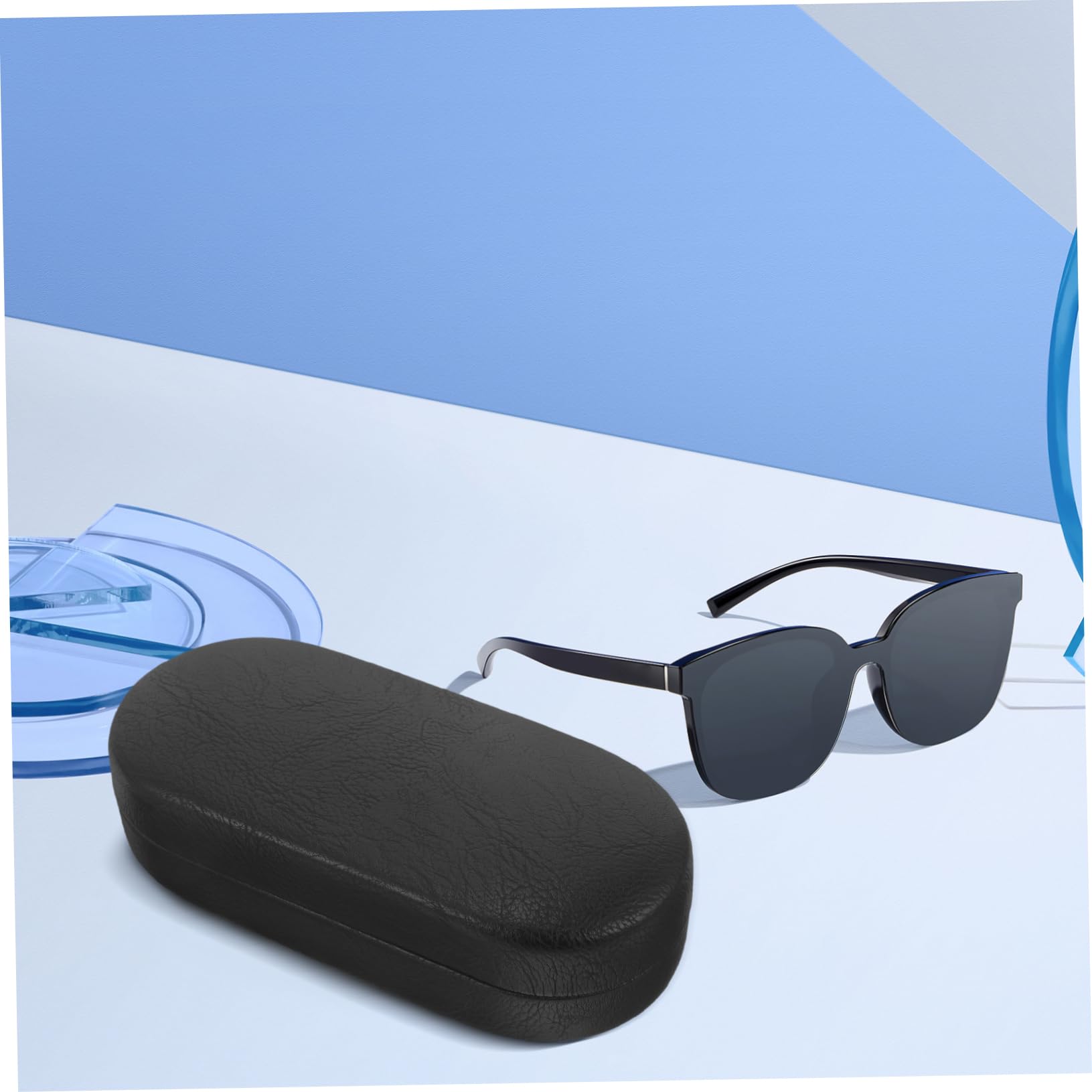 BESPORTBLE estuche para gafas de sol múltiple Estuche de gafas duras sunglasses organizer estuche gafas de sol organizador de viaje para gafas de sol envases de anteojos cuero pu