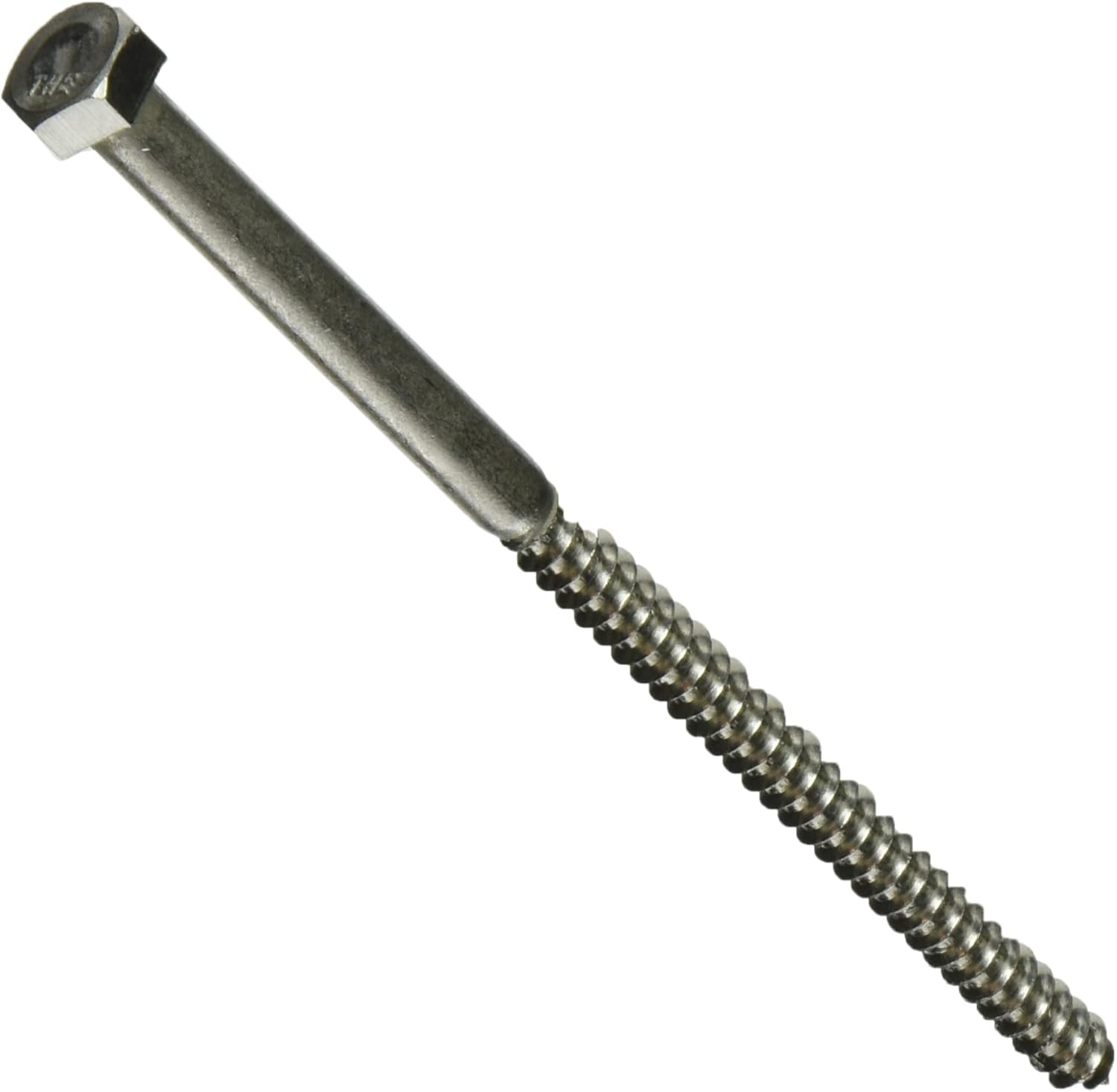 The Hillman Group 964597 5/16 x 6-Inch Stainless Steel Hex Lag Screw, 10-Pack