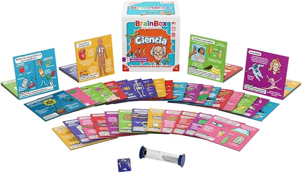 Asmodee BrainBox Science, Memory and Observation Card Game