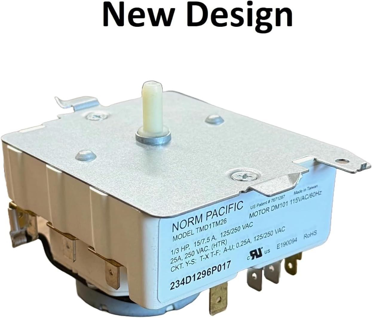 WE04X22654 for GE Specific Models Dryer Timer WE4M521