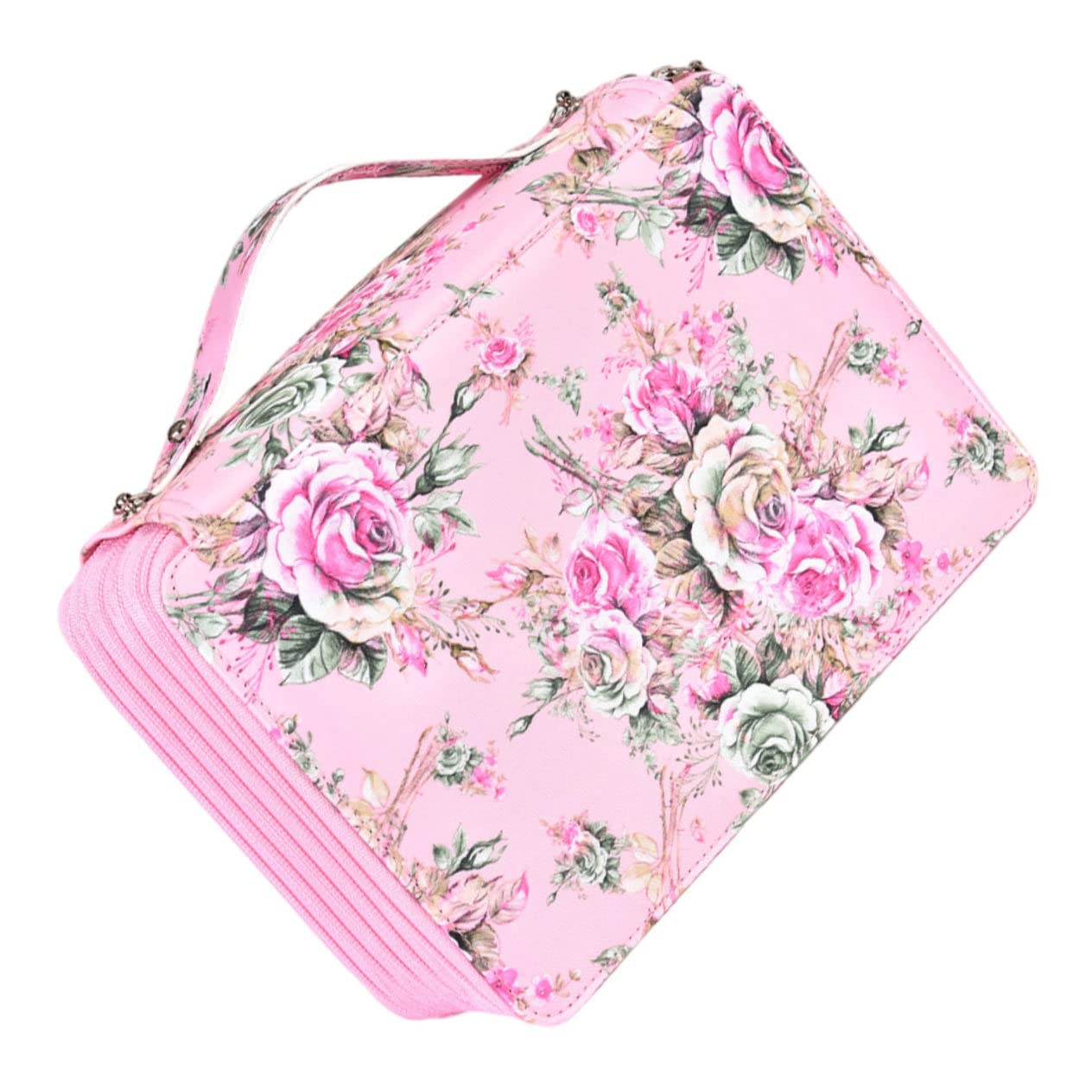 NUOBESTY Estuche Multicapa para Lápices de Gran Capacidad 252 Ranuras Rosa