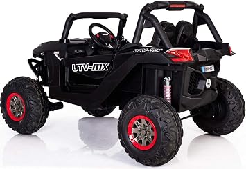 MotoTec Mini UTV 4x4 12V Black (2.4Ghz Rc)