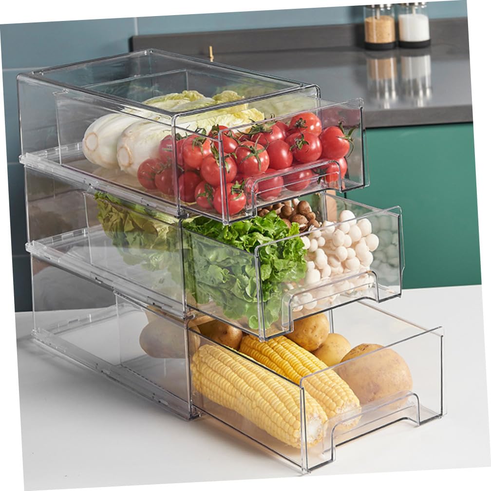 COLLBATH Caja Conservación Refrigerador Sellada Almacenaje Verduras Frutas Organizadora