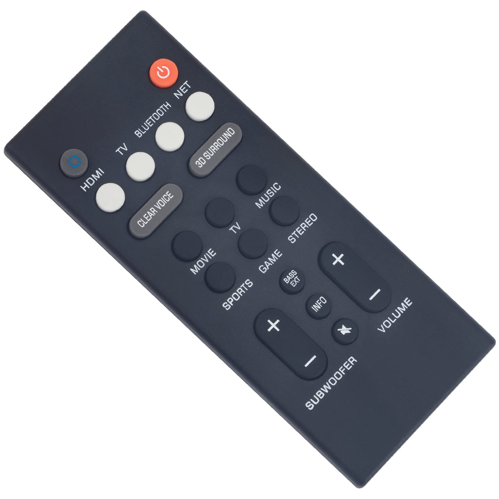 Amazon | ヤマハフロントサラウンドシステムYAS-109用の交換用リモコン