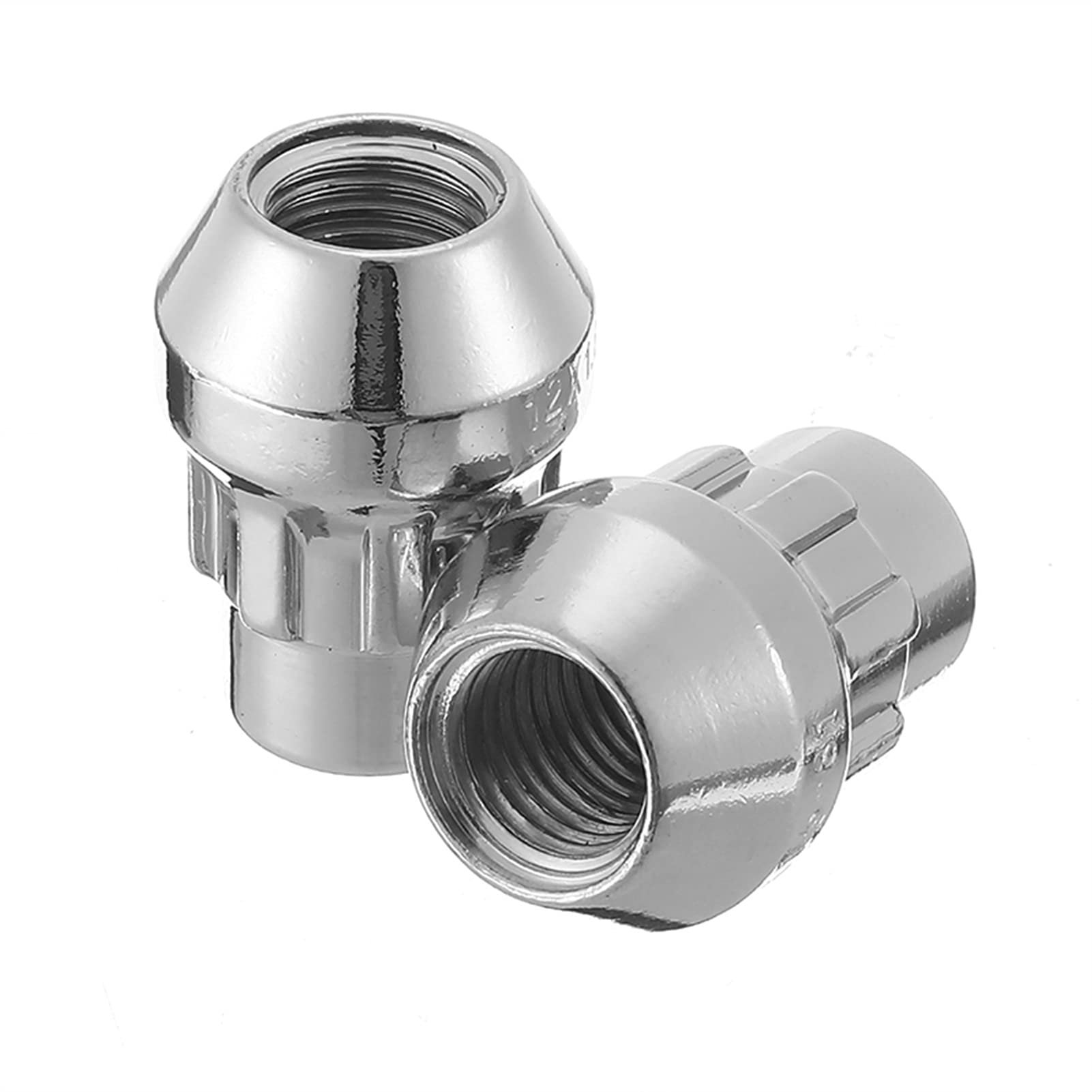 aluminiowe śruby do kół, 4 szt. Nakrętek blokujących koła ze stopu M12x1,5 z kluczem, siedzisko stożkowe 60° do samochodu wyścigowego