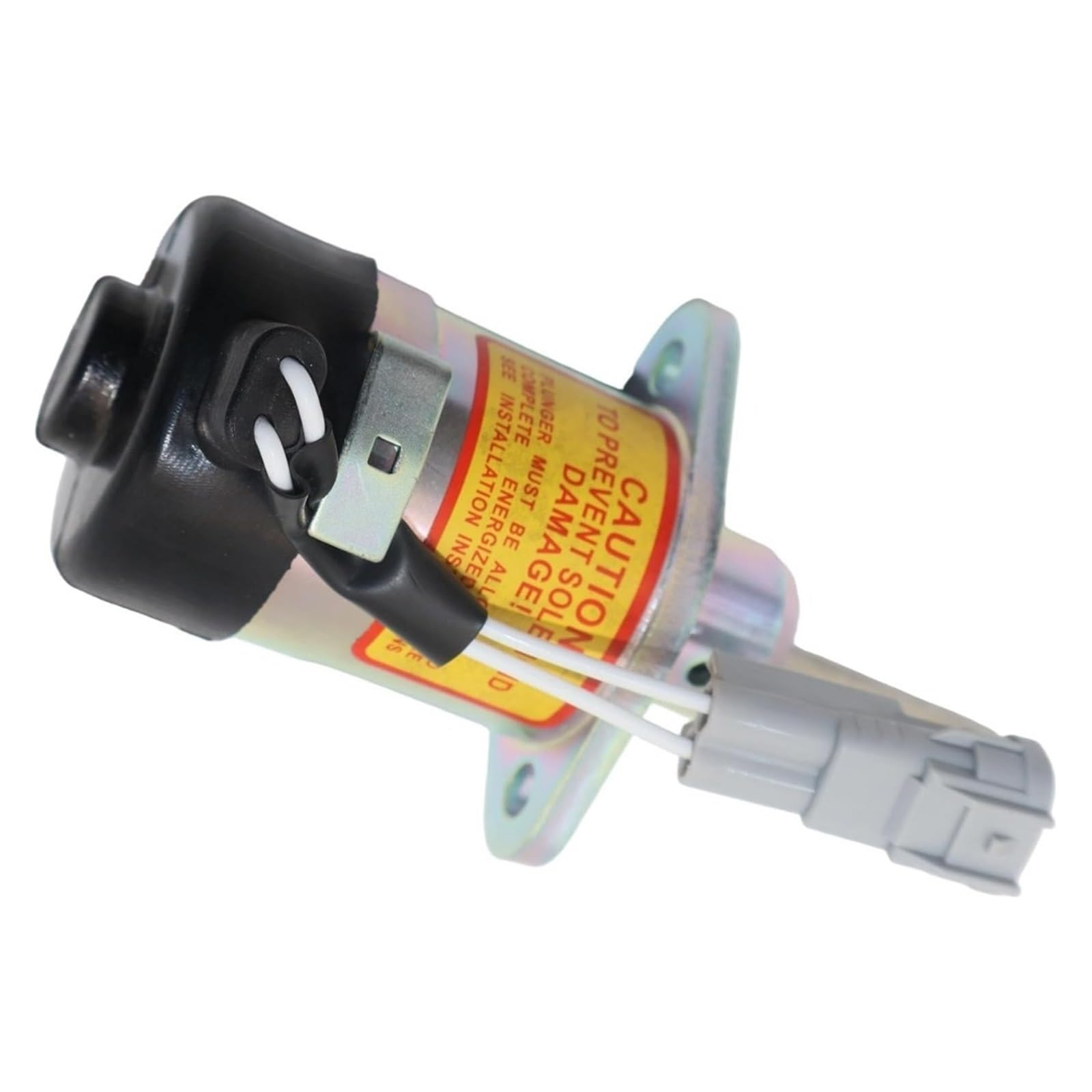 Solenoid Valve 12V Stop Solenoid Valve 1G93960010 for Kubota V2203 Engine Fuel Stop Solenoid