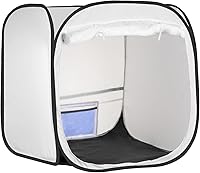 Vista 1 de VEVOR Tienda de Cabina de Pintura Portátil, Tienda de Pintura en Aerosol Portátil Emergente de 28.3 x 28.5 x 29.5 pulgadas con Puerta de Malla