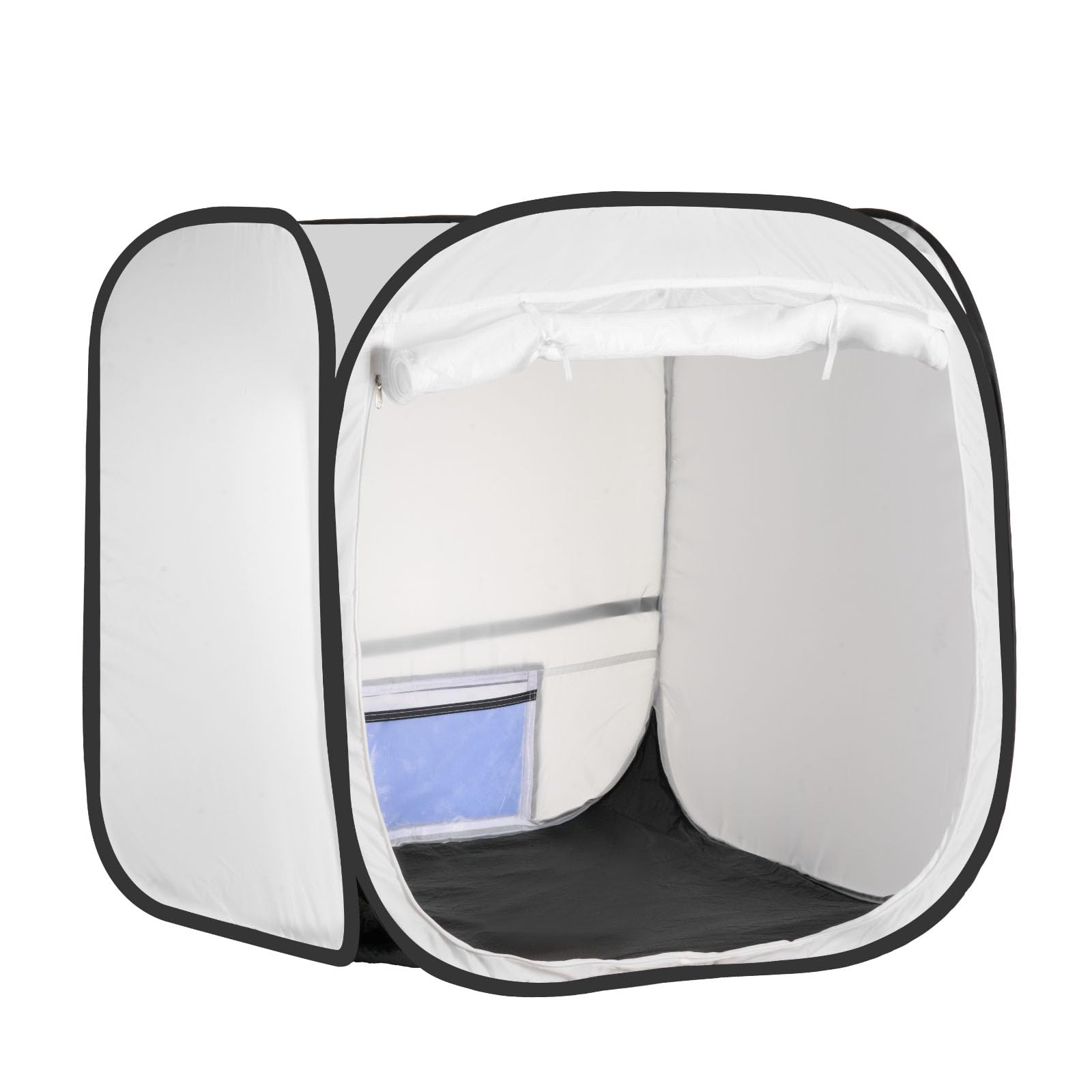 VEVOR Cabine de Peinture Portable et Légère 72 x 72,5 x 75 cm, Tente de Pulvérisation de Conception Pop-up, avec Porte Grillagée, pour Petits Modèles, Sculptures, Vases, Cadres Photo, Bricolage