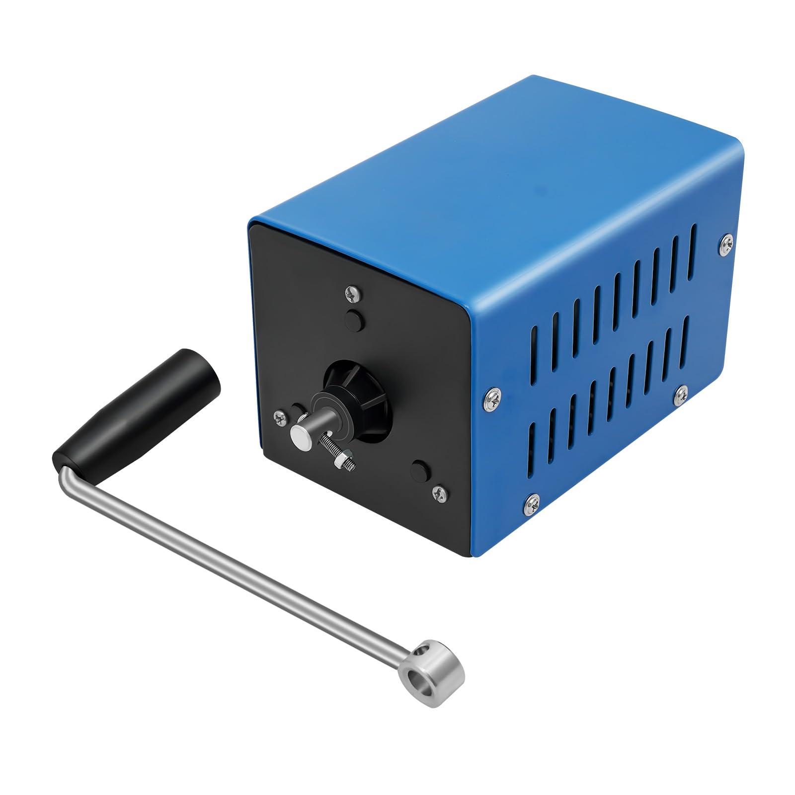 Generador de mano de 20 W máx. de manivela, generador de energía de emergencia portátil con USB, fuente de alimentación manual 12,7 x 8,6 x 8,8 cm para camping al aire libre