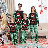 BCNZOO Christmas Pjs for Family, Family Christmas Pajamas Set, Festival Holiday Christmas Pyjamas, Soft Long Sleeve Sleepwear for Holiday Nights