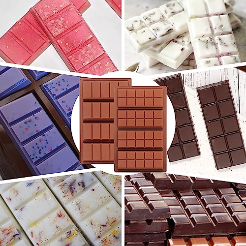 Webake Stampi per Barretta di Cioccolato Silicone