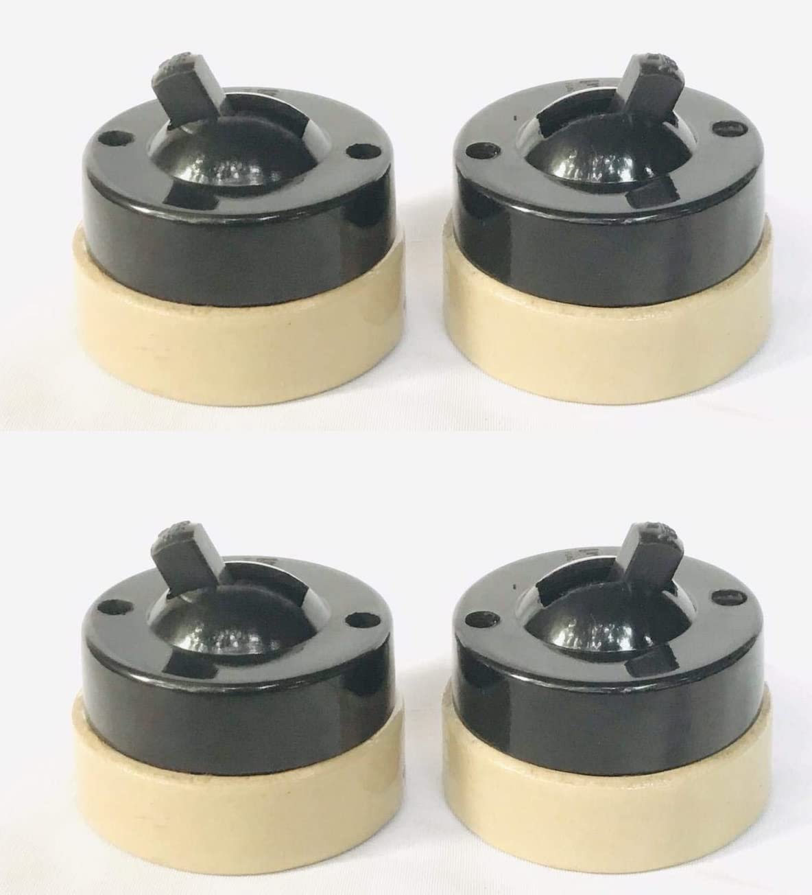 The Transparent - Vintage Bakelite Light Switch With Ceramic Base ISI Mark & BIS Certified - 2way 6ampere, 250volts, Set of 4 (B0BHPGDPVF) Amazon Price History, Amazon Price Tracker