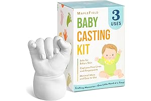 Maplefield 3D Baby Casting Kit for Kids - Safe, Easy-to-use DIY Keepsake