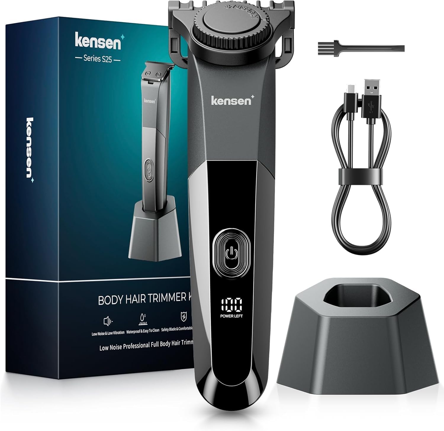Amazon.com: Body Hair Trimmer for Men,kensen Electric Groin