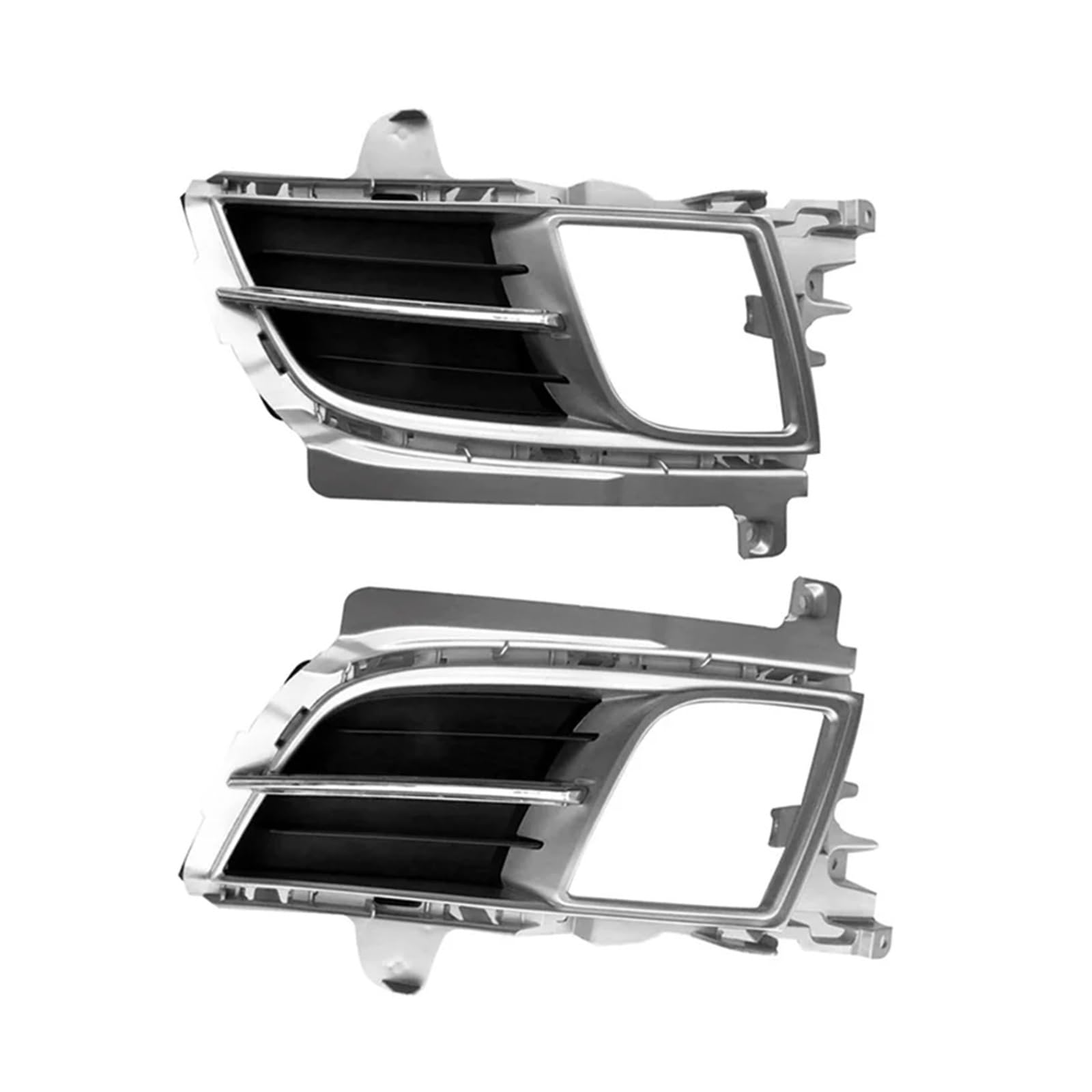 1 Pair Fog Light Cover Front Bumper Grille Fog Lights Box Frame Fog Lamp Shell ，Compatible for Mazda 6 Atenza 2008-2012