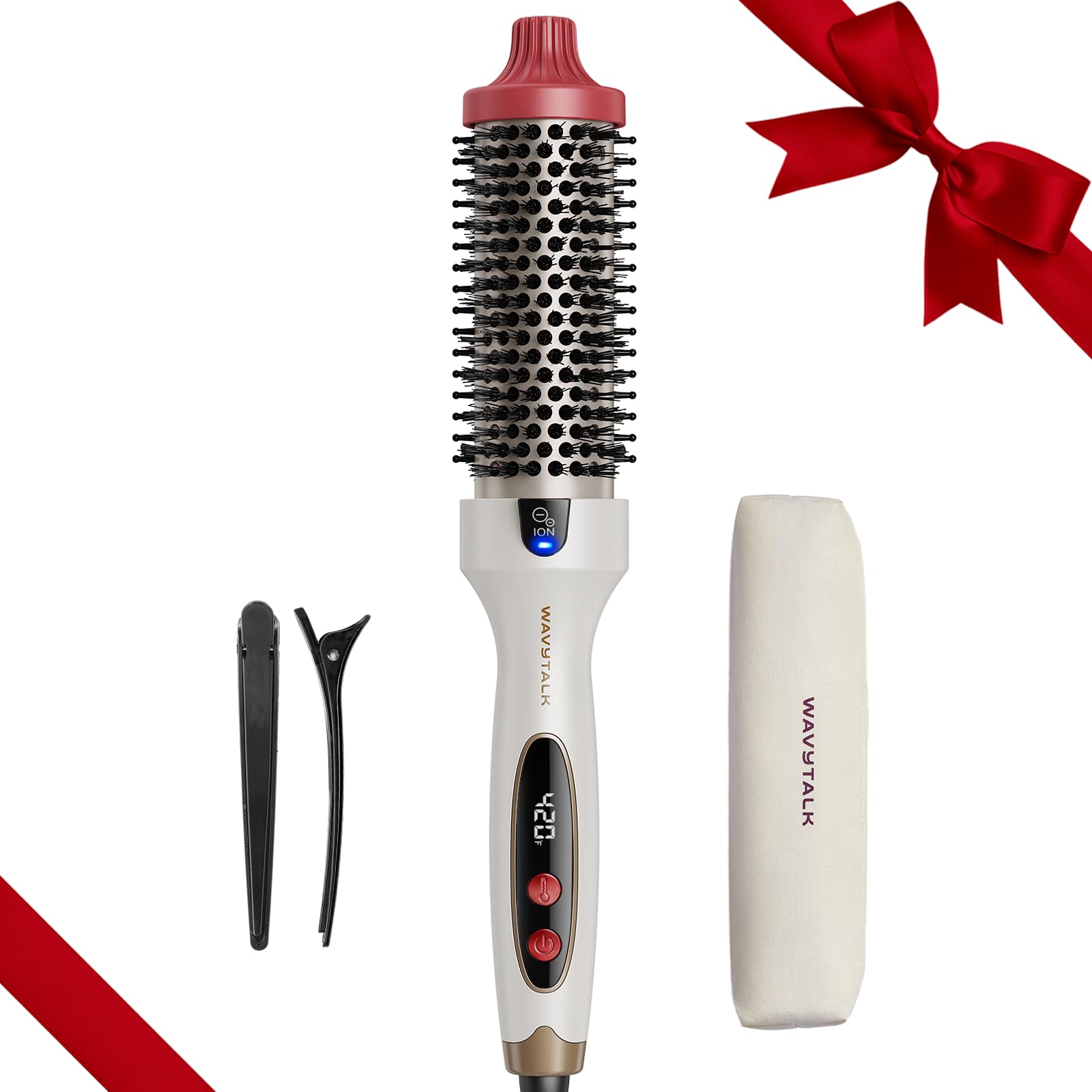 Amazon.com: Wavytalk Blowout Boost Thermal Brush, 1.5 inch Heated