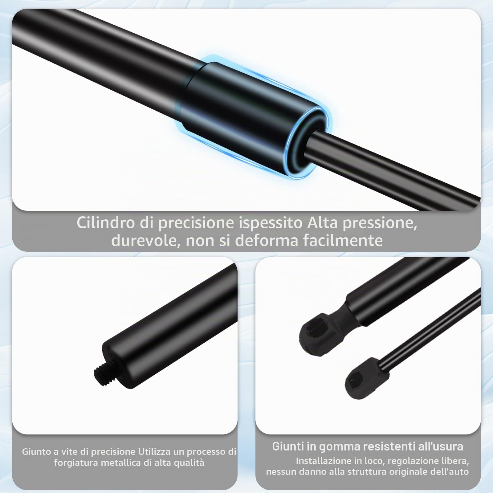 2x Ammortizzatori Posteriori per Citroen C4 Grand Picasso 2 2013 Onwards