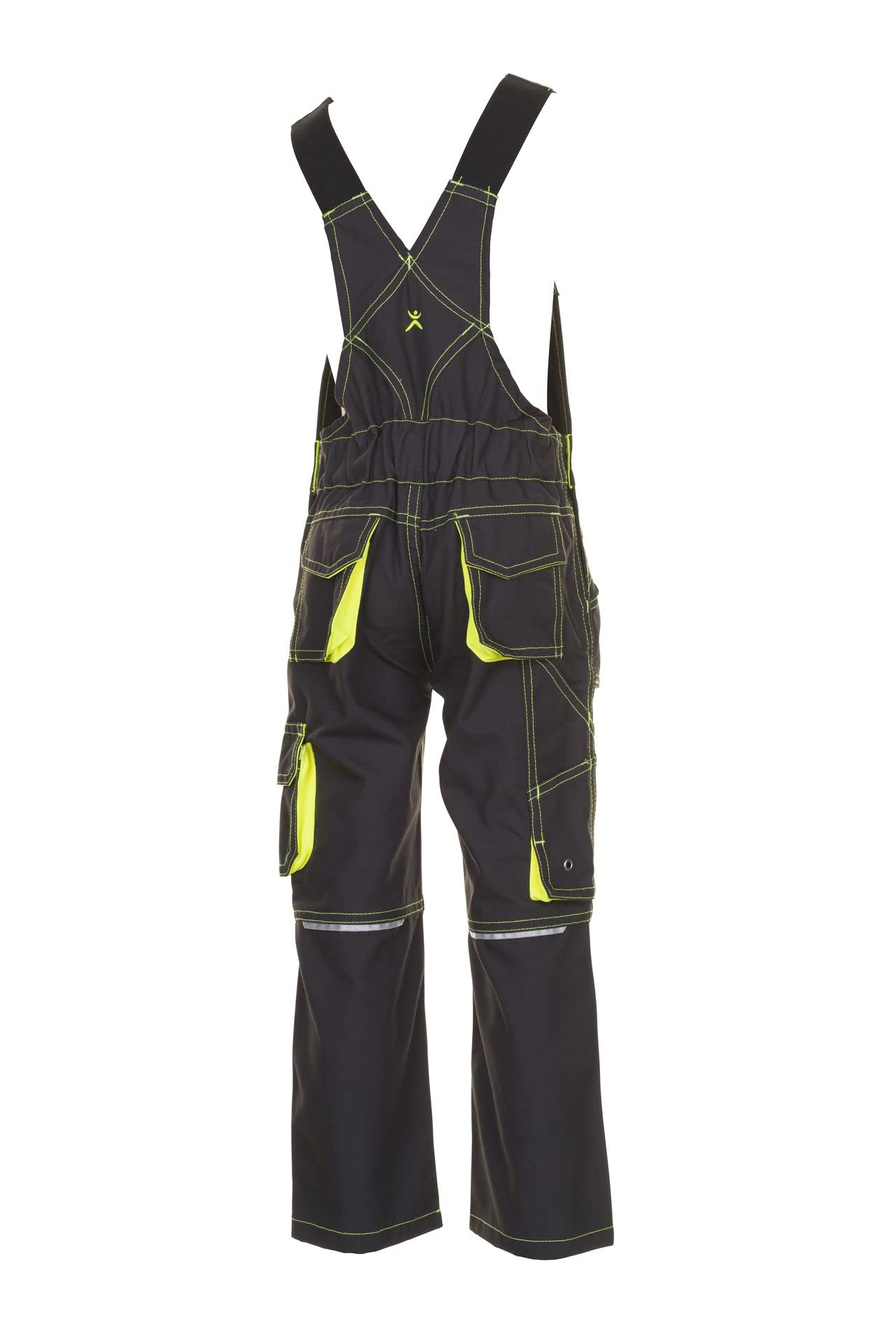 Planam 6120158 Salopette Taille 158/164 Anthracite/Jaune