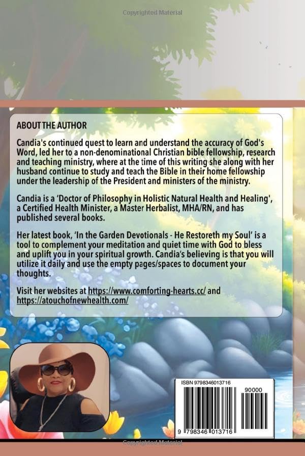 In The Garden Devotionals: He Restoreth My Soul (Daily Devotional Books for Everyone) - Image 2