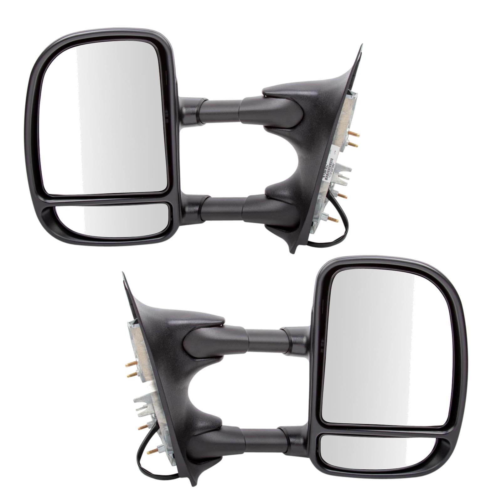 Trail Ridge Mirror Set without Heat Driver & Passenger Side FO1320196 FO1321196 Compatible with 1999-2003 Ford F-250 Super Duty F-350 Super Duty-picture-24