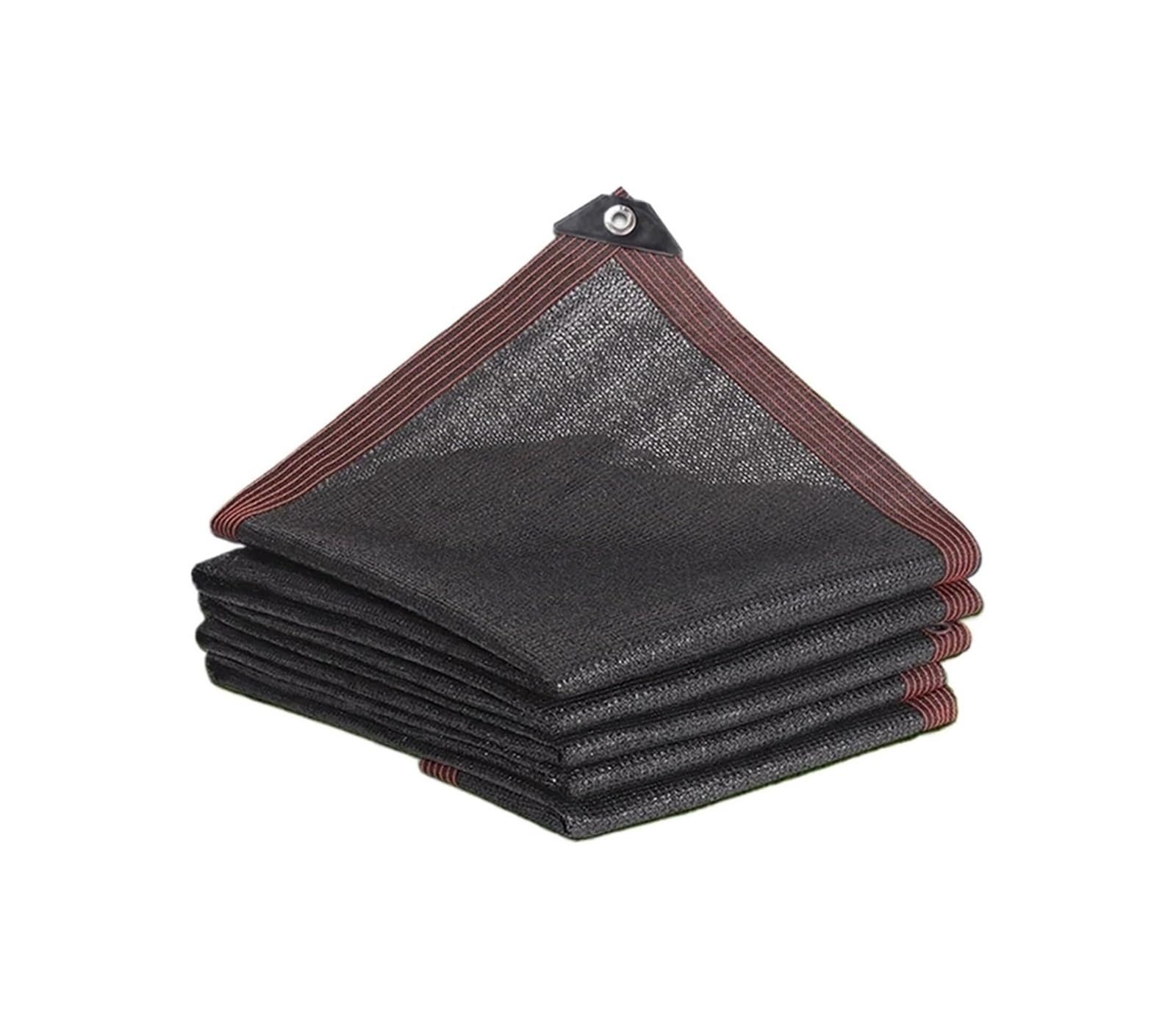 FGJsfhrDTU Shade Cloth Greenhouse Shading, 6 12Pin Sunshade Net Garden Succulent Plant Shading Outdoor Swimming Pool Cover Sun Shade(Black 6 Pin,2x6m)