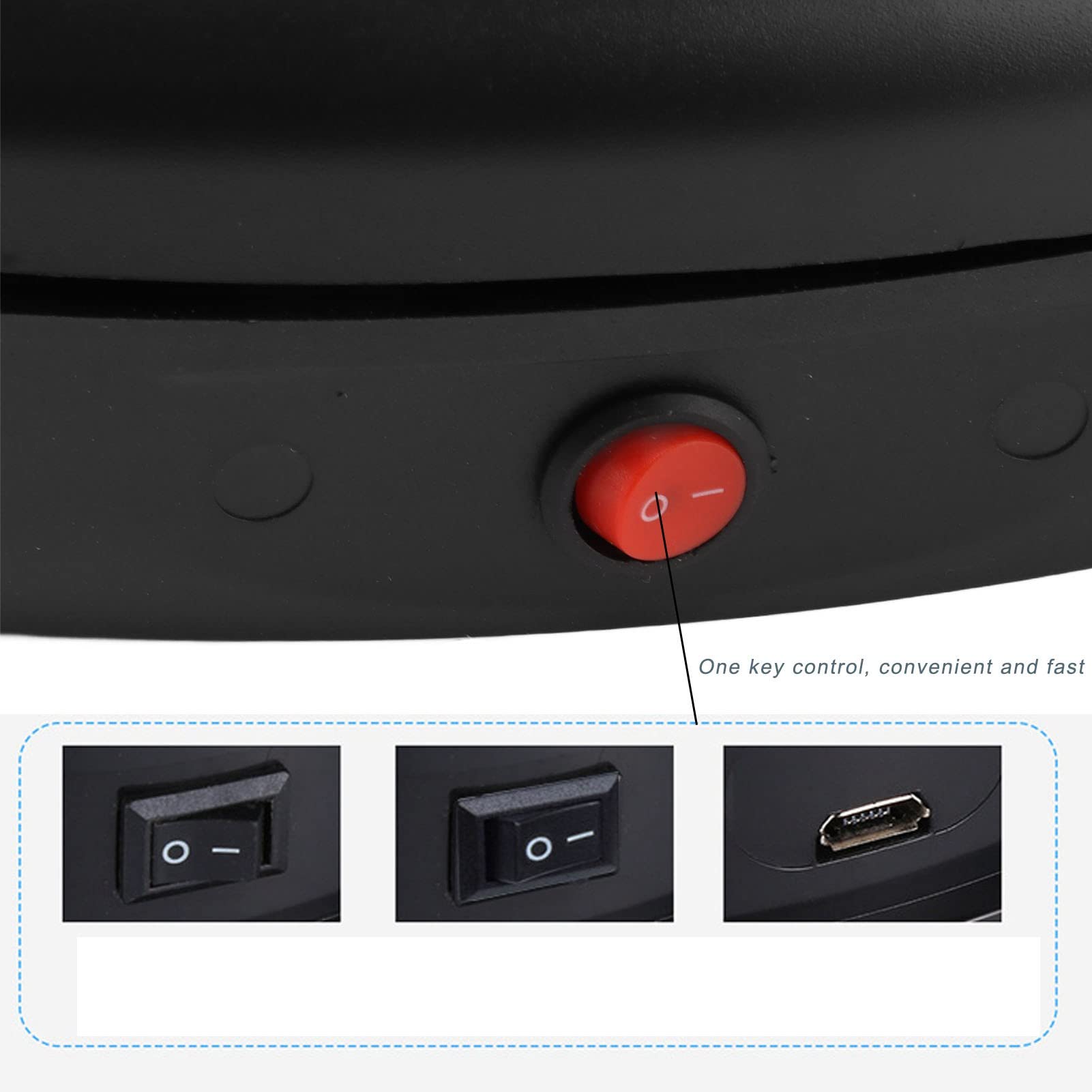 Plateau Tournant électrique de 45 Cm pour la Photographie, capacité de 100 Kg, 25s/r, Support D'affichage à 360 Degrés, Télécommande, pour la Diffusion en Direct, la Prise de Vue
