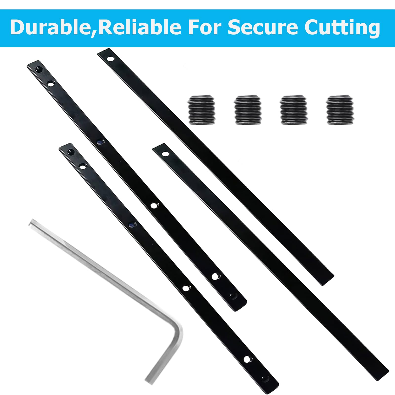 Kit de Conector de Riel de Guía P-45777 para Cortes Largos de Sierra de Pista, 4 conector de riel de cortina, riel de guía P-45777 para accesorios de conector de riel