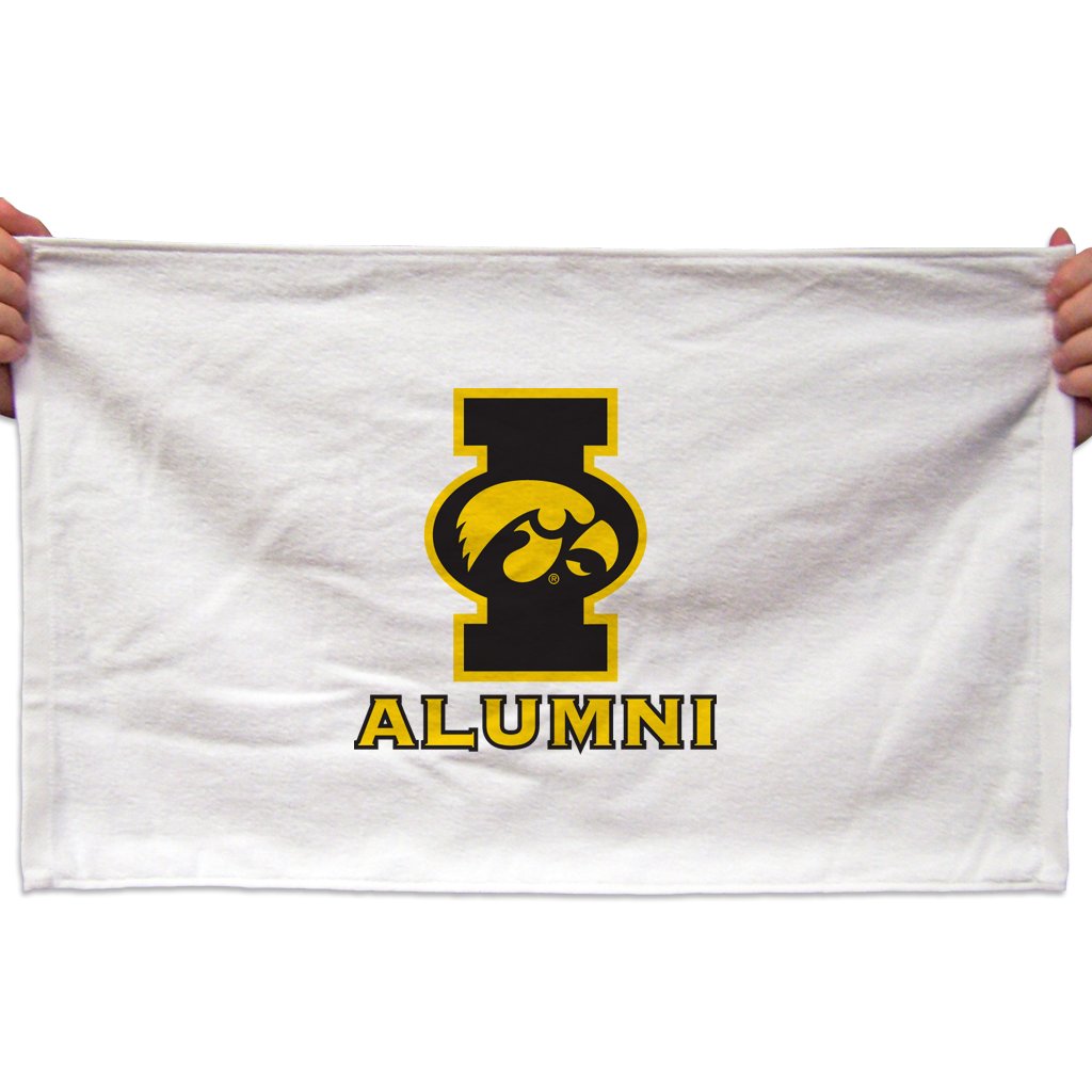 VictoryStore Towels - University of Iowa Rally Towel, Alumni Design, Set of 3
