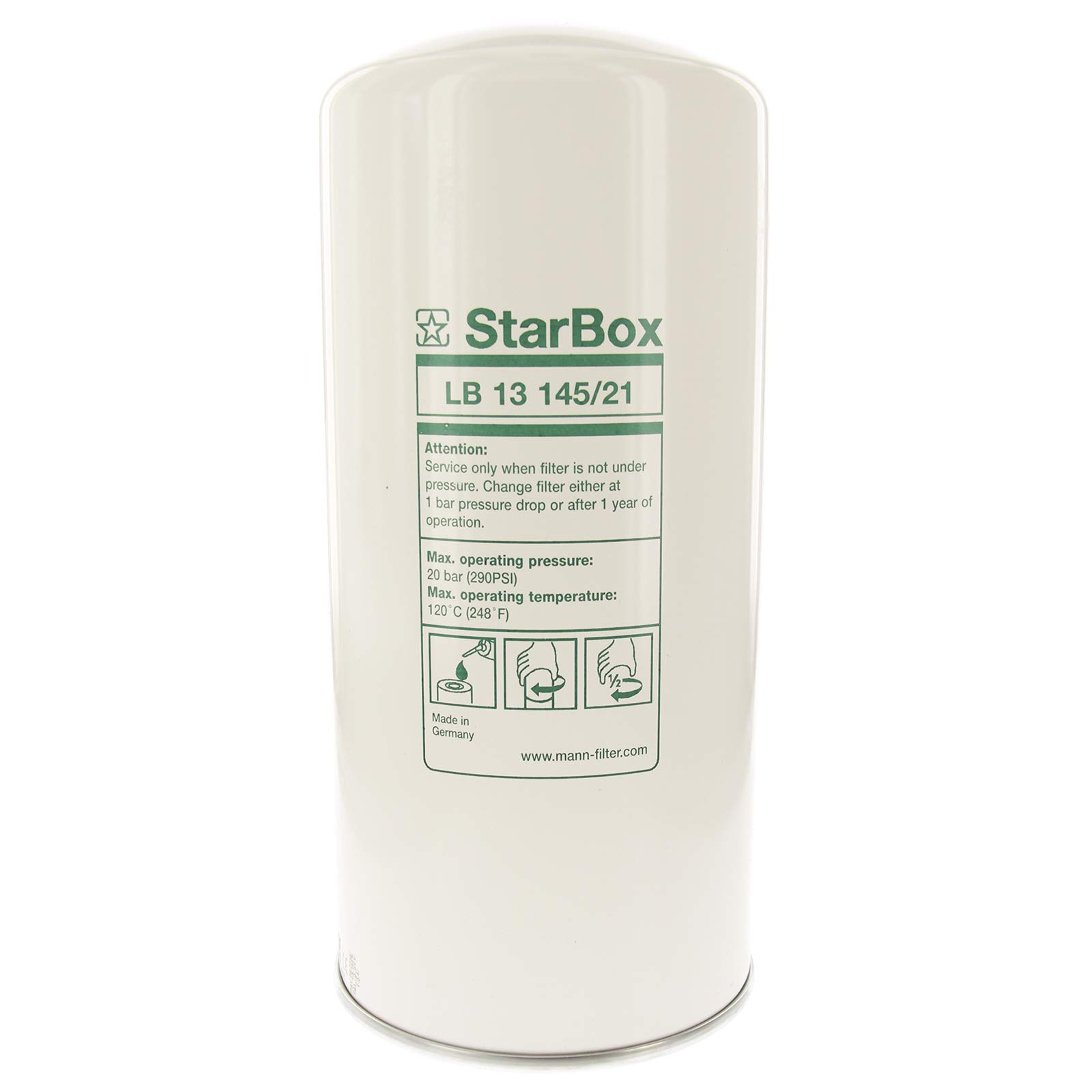 Industrial Service Solutions Aftermarket Air/Oil Separator | Compatible with Ingersoll Rand 46652735 | High-Efficiency Media, Spin-On Type | Replacement Part | for Compressed Air Equipment & Systems