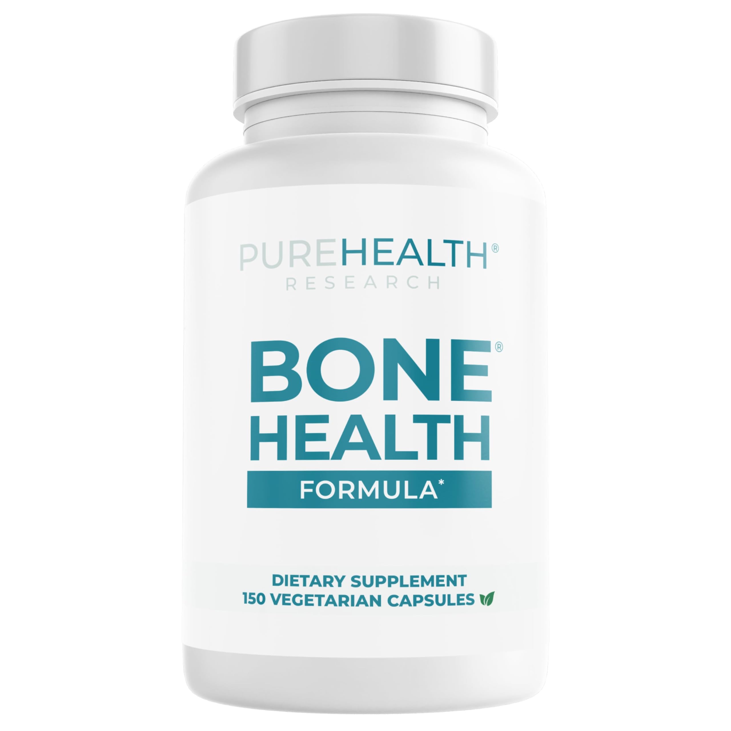 PUREHEALTH RESEARCH Bone Health - Bone & Skeletal Wellness - 1 Bottle