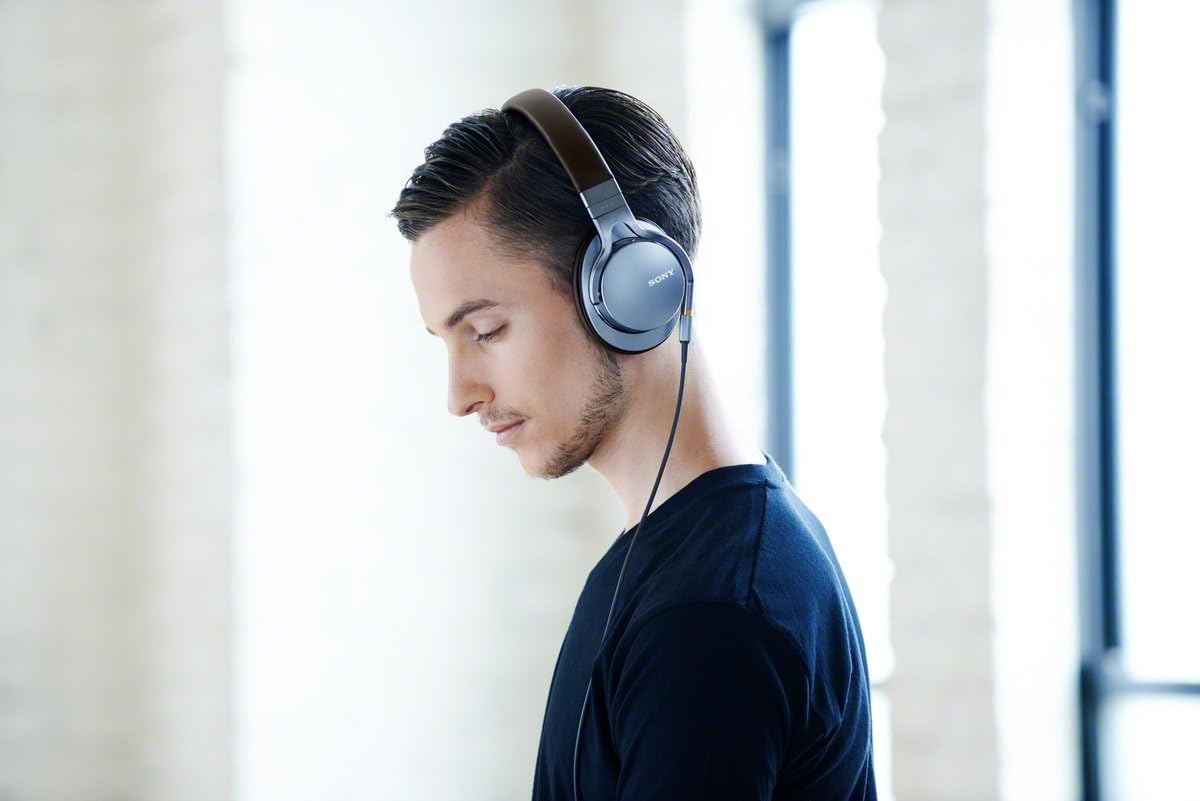 SONY MDR-1AB Black High-Resolution Audio Headphones