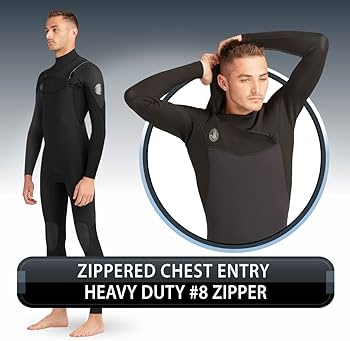Amazon.com: Body Glove Men's Phoenix 4/3mm Chest-Zip Long Sleeve