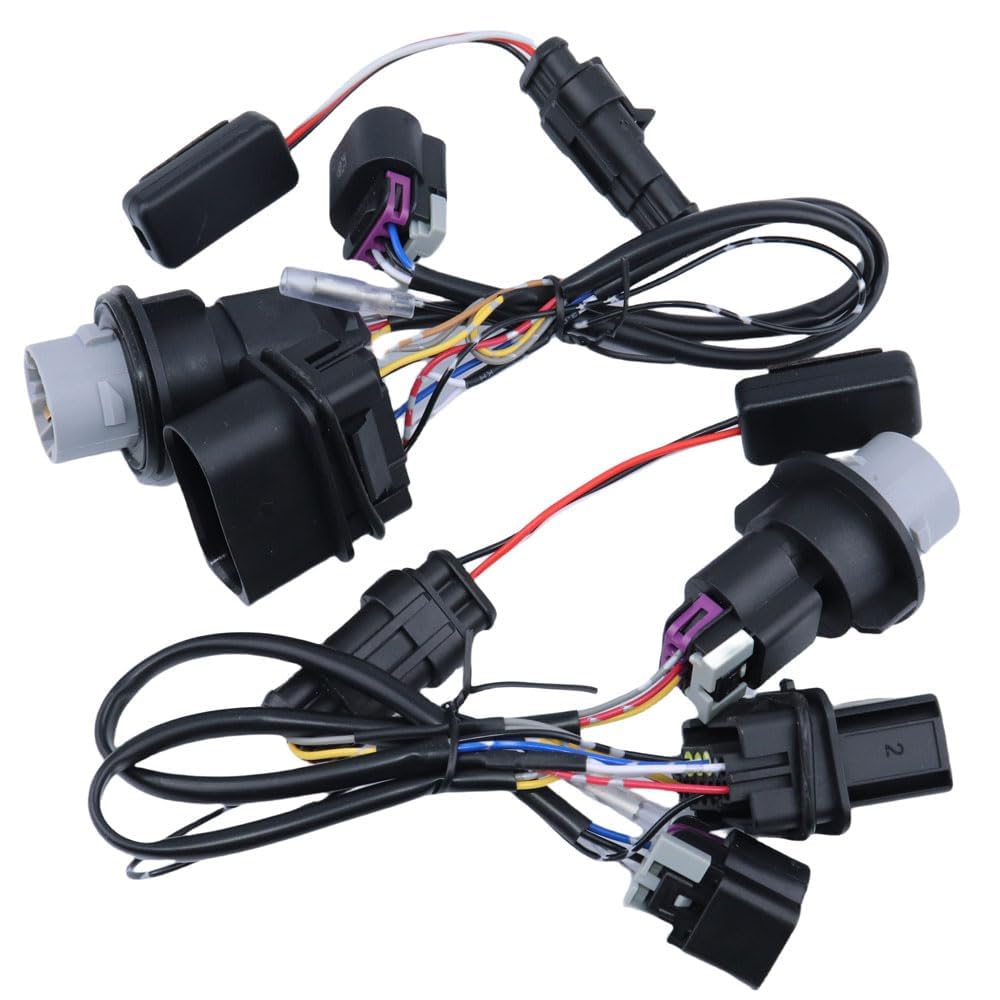 Photo 1 of 2PCS 810003 Headlights Conversion Wire Fit for Ram 1500 2500 3500 2013-2018