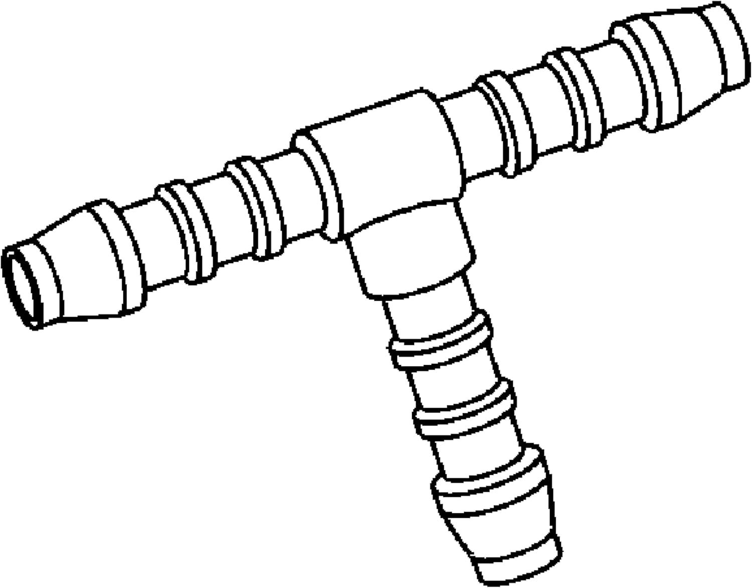 Gardena Tpiece for 8 Mm Hose 2Piece