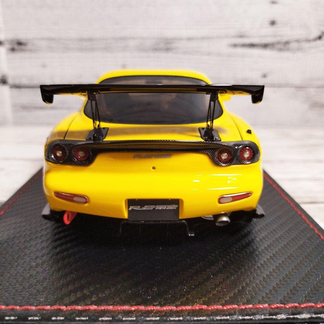 Amazon | 激 イグニッションモデル 118 RE雨宮RX-7 FD3S イエロー