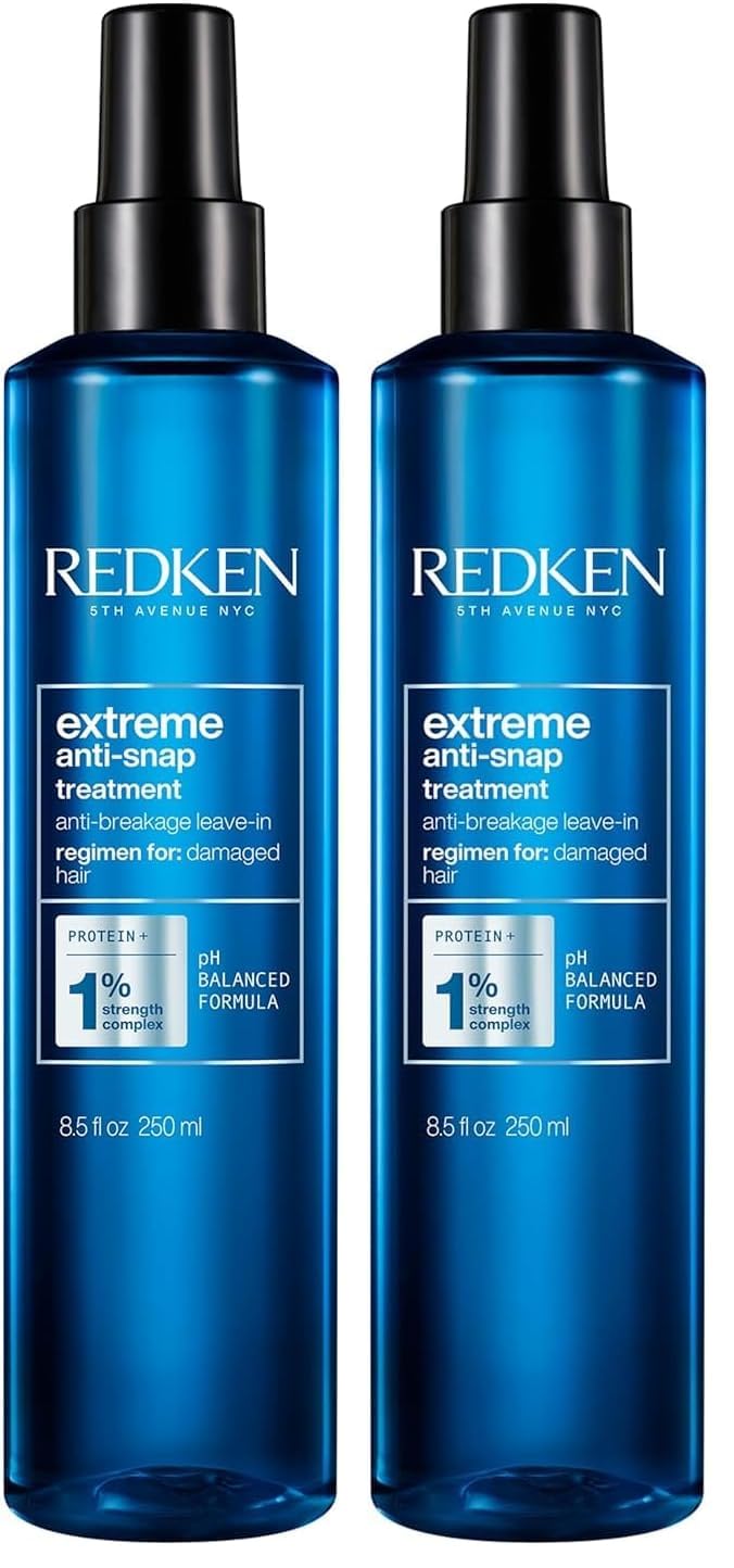 Redken Extreme Anti-Snap Anti-Breakage Leave-In Treatment For Distressed Hair - Fortifies & Helps Reduce Breakage, Infused With Proteins