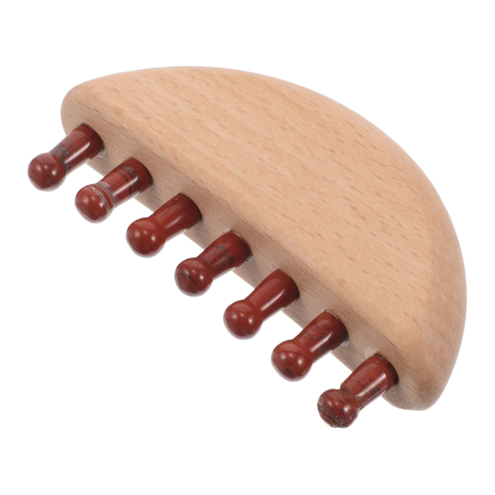 FOMIYES Massage Comb Leaf Water Scraper Massage Tools Small Dumbbells Door Rod Dumbbells Card Hair Clip Dressing Table Lampshade Motor Scraper Marking Pen Tip Crack Lampshade Wig Crystal