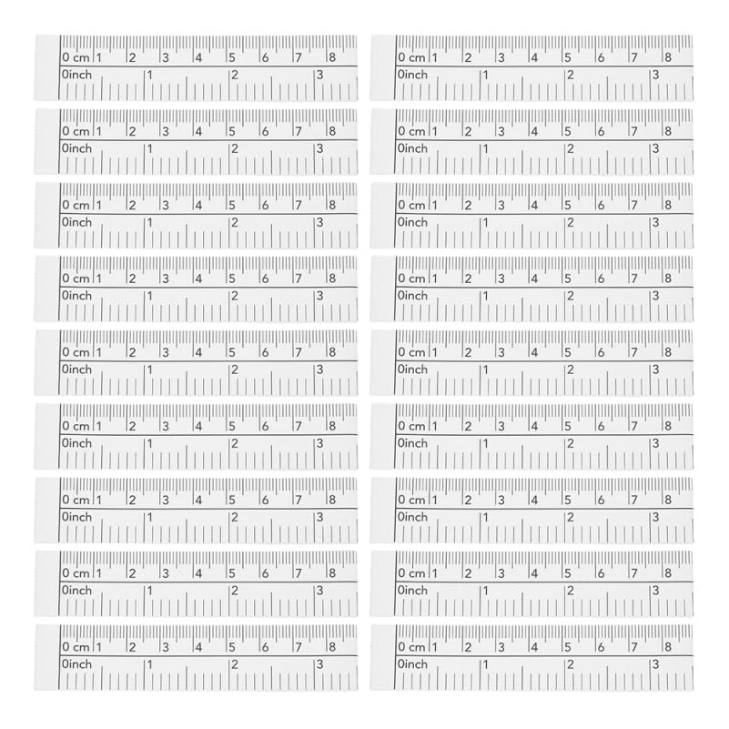 Beavorty Disposable Paper Tape Measure Bulk 100Pcs Rulers 1.5M Sewing Ruler Medicals Body Measurement Tool Dual Size Cm Inch Markings Baby Head Circumference Classroom Supplies
