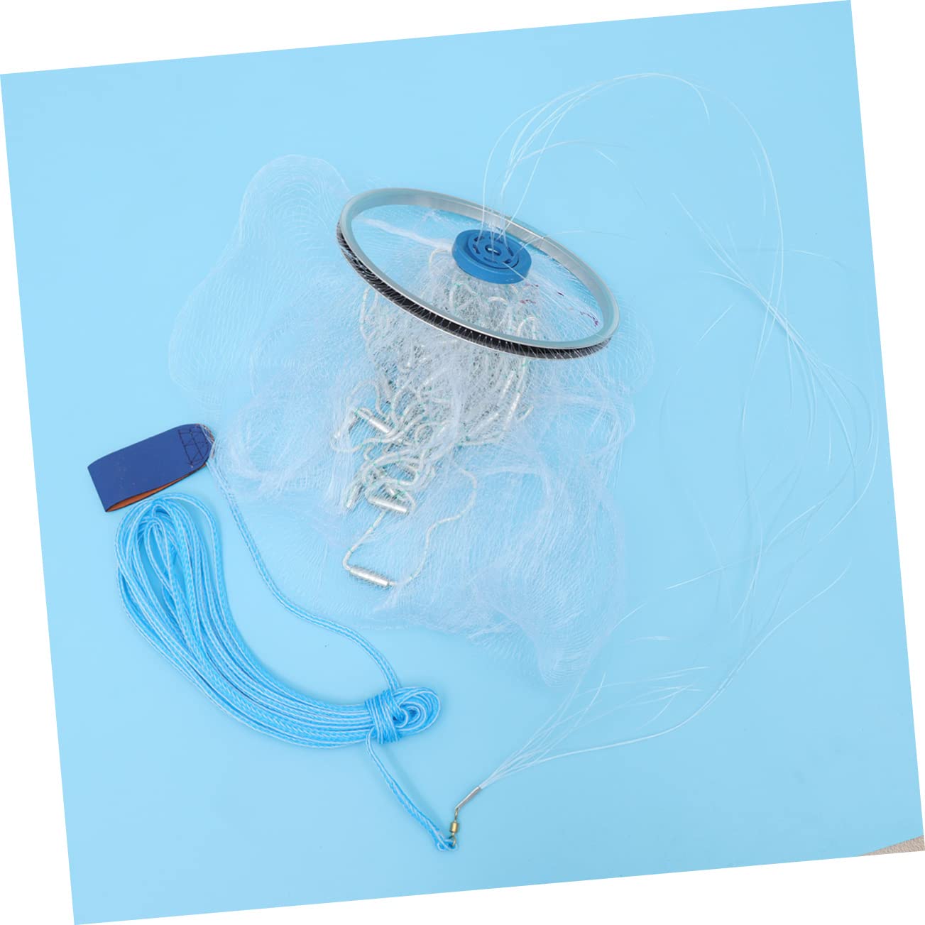 GALPADA Rete Rete per Gamberetti Compatibile Facile Usare Design per Granchi e Crostacei Colore Casuale