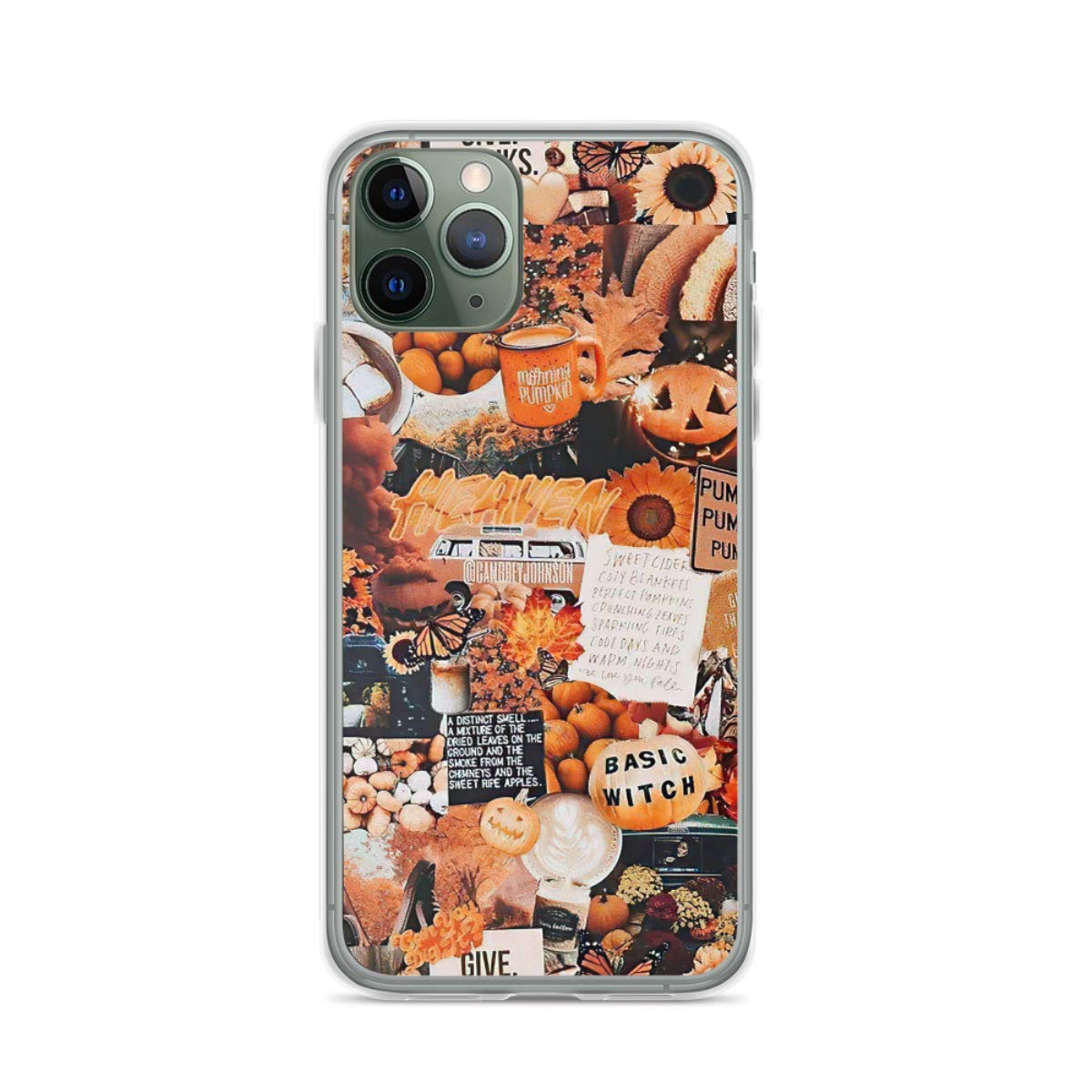 Amazon Com Phone Case Fall Aesthetic Collage Compatible With Iphone 6 6s 7 8 X Xs Xr 11 12 Pro Max Mini Se Absorption Scratch Cell Phones Accessories