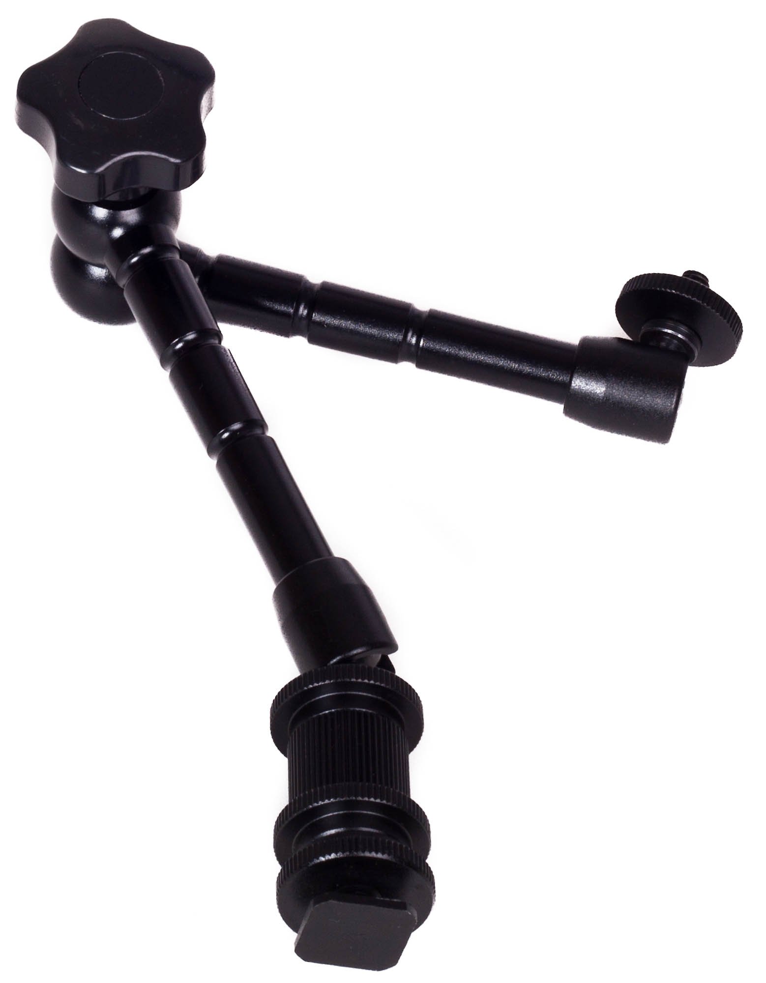 11 Articulating Magic Arm for Hot Shoe Mounts to Work with LED Panel DSLR Monitor Mic and Camcorders