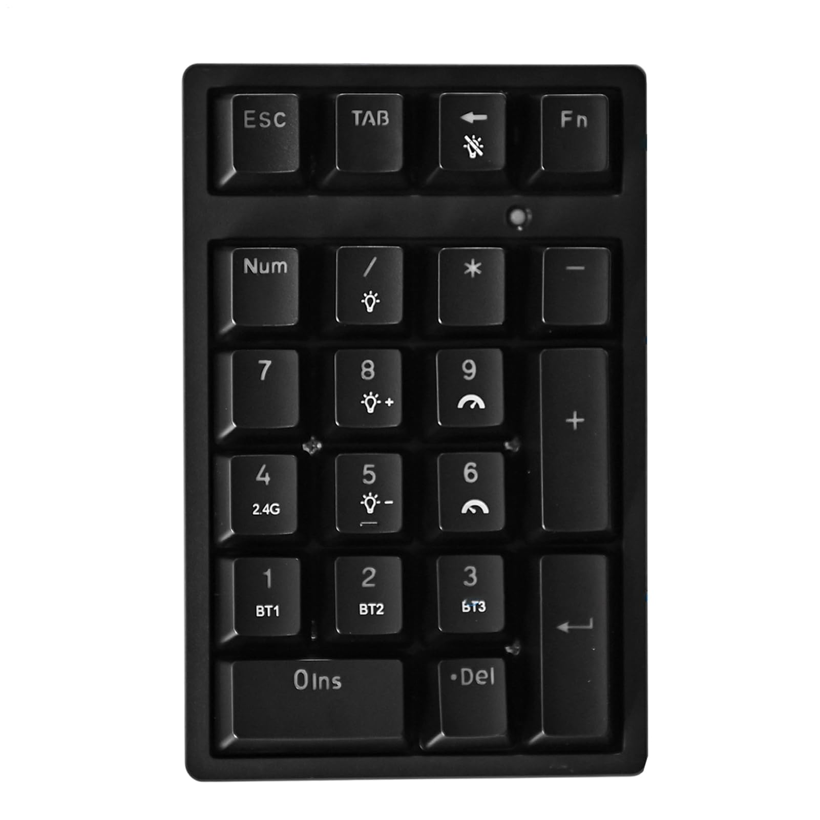 Tastierino Numerico Senza Fili Tastiera Meccanica USB e Compatta | Tastierino Numerico Senza Fili Con 21 Tasti Meccanici Per Con Computer Desktop, Notebook, Laptop E Per Giochi Compatti E