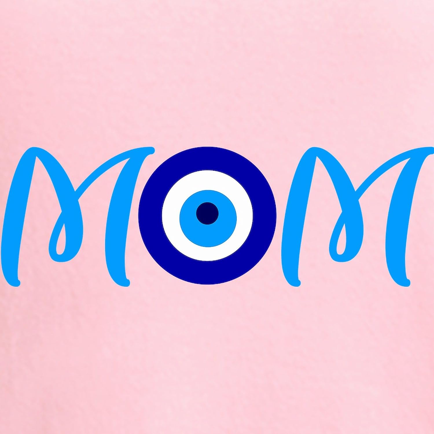 CafePress MOM | Evil Eye T Shirt Women's Nightshirt, Soft Long Pajama Shirt, Cotton PJs/Pyjamas