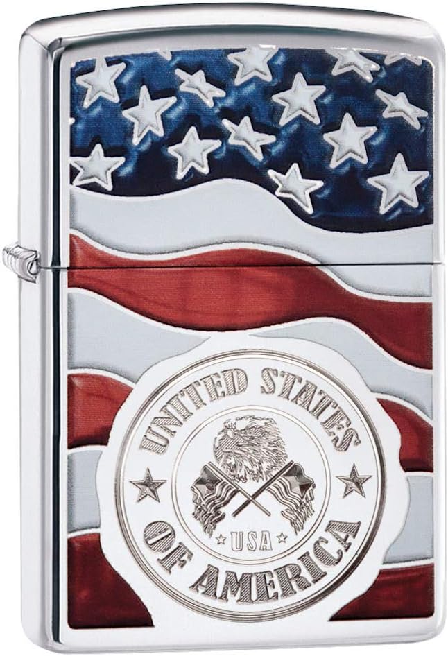 Zippo American Flag Lighters