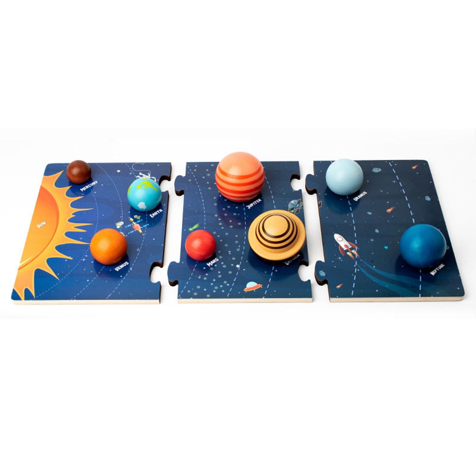 Sensorisches Spielzeug für Kleinkinder: Puzzle, Frühförderung Und Aktivitäten für Kleinkinder, Holzpuzzle Als Lerngeschenk