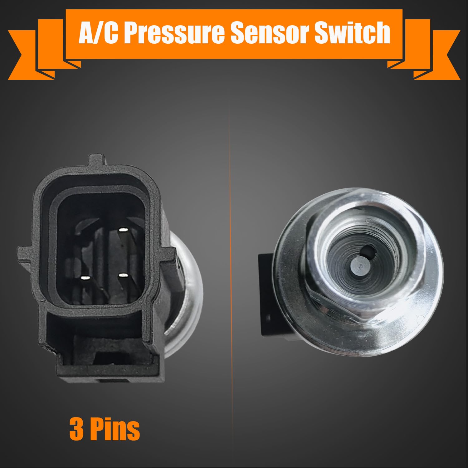 Ac Compressor Switch A-Premium A/C Pressure Transducer Switch - 3 Pin ...
