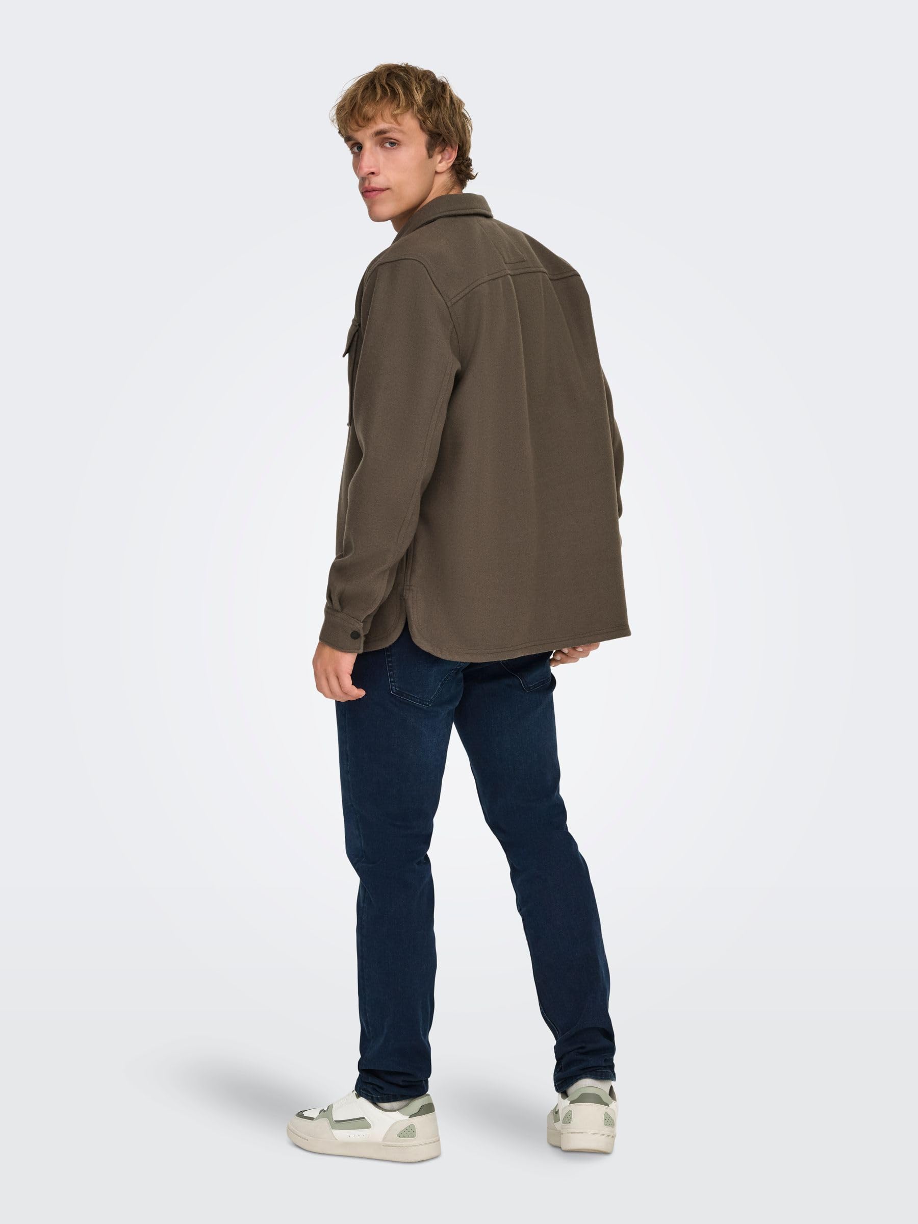Only & Sons Onsloom Slim B.black 4976 Dnm Jeans Noos - Spodnie Mężczyźni