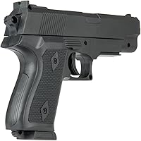 Vista 4 de Pistola de aire comprimido BB de 7 pulgadas con resorte de polímero (negro)