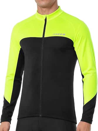 Qualidyne Men's Long-Sleeve Thermal Cycling Jersey